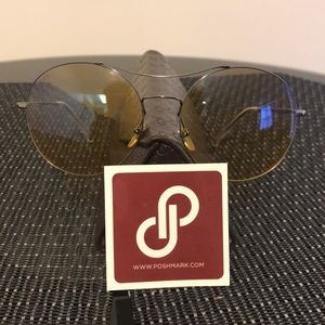 🕶 Gucci Metal Gold Mirror Sunglasses 🕶